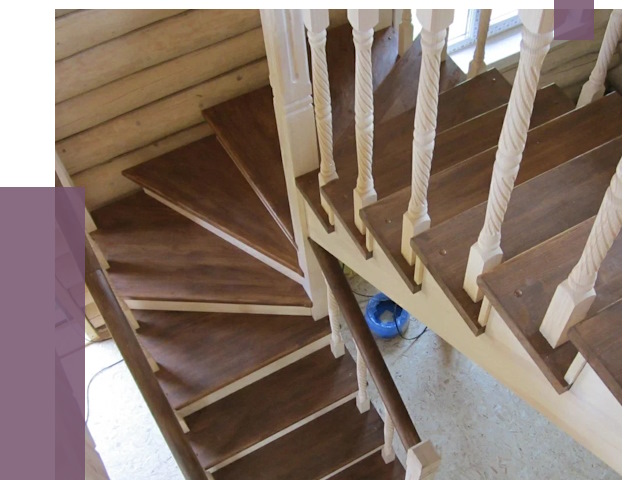 Реставрация деревянных лестниц в Большой Камне от 4259 руб.