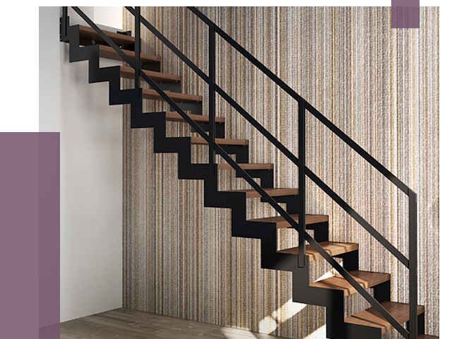 Изготовление металлических лестниц в Большой Камне от 48170 руб. | ПРОЛЁТ-Бль