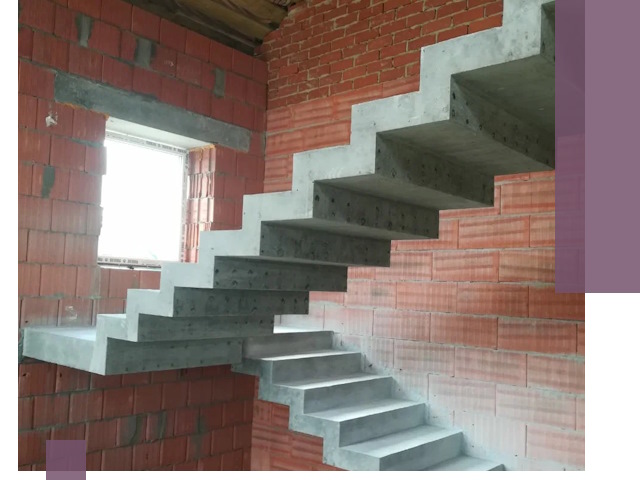 Бетонные лестницы под ключ в Большой Камне: монтаж, демонтаж, ремонт