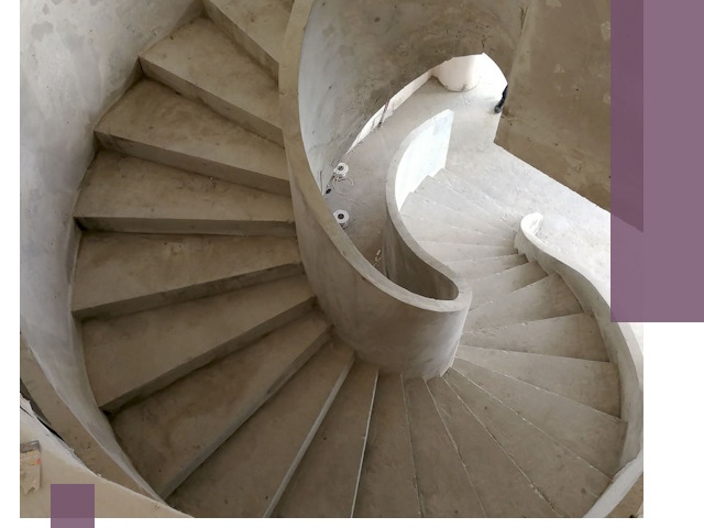 Монтаж бетонных лестниц под ключ в Большой Камне быстро и надежно