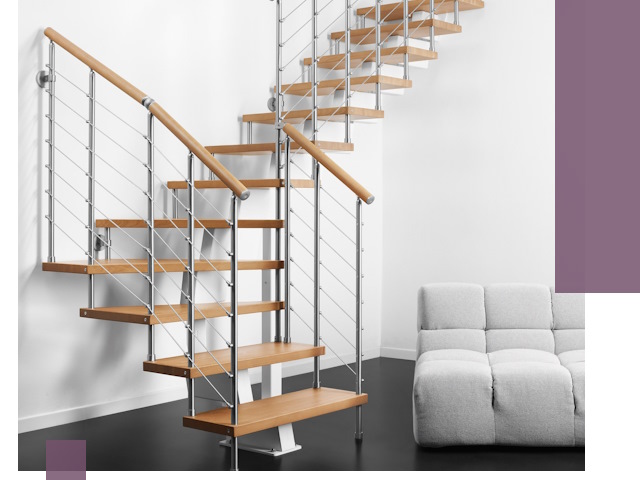 Модульные лестницы под ключ в Большой Камне — монтаж и изготовление