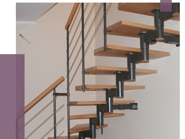 Изготовление модульных лестниц в Большой Камне от 11409 руб. 