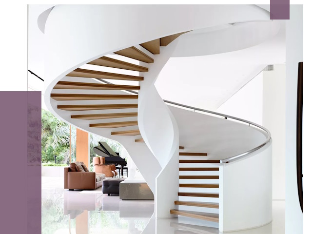 Винтовые лестницы в Большой Камне под ключ от 48170 руб. | ПРОЛЁТ-Бль