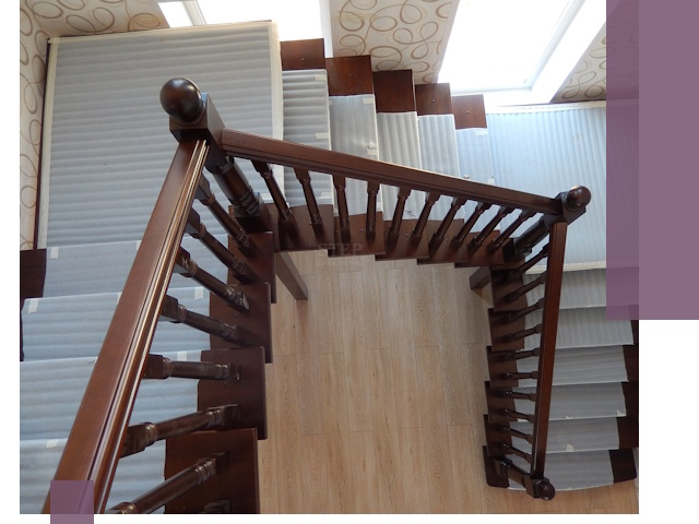 П-образные лестницы под ключ в Большой Камне — изготовление и монтаж