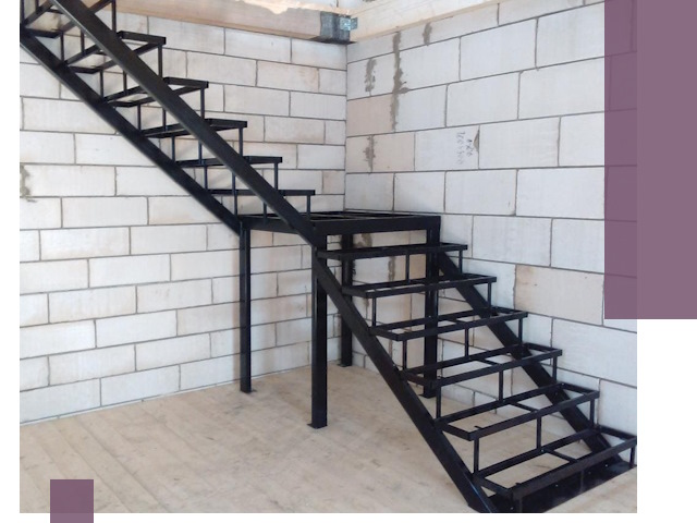 Лестницы на металлокаркасе под ключ в Большой Камне — изготовление и монтаж