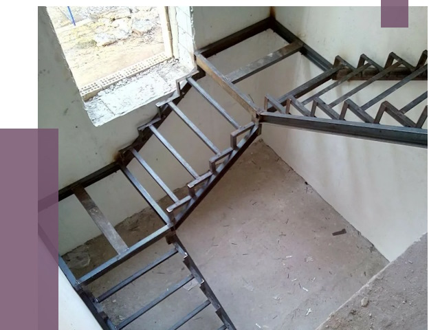 Монтаж лестниц на металлокаркасе в Большой Камне от 12676 руб. — ПРОЛЁТ-Бль