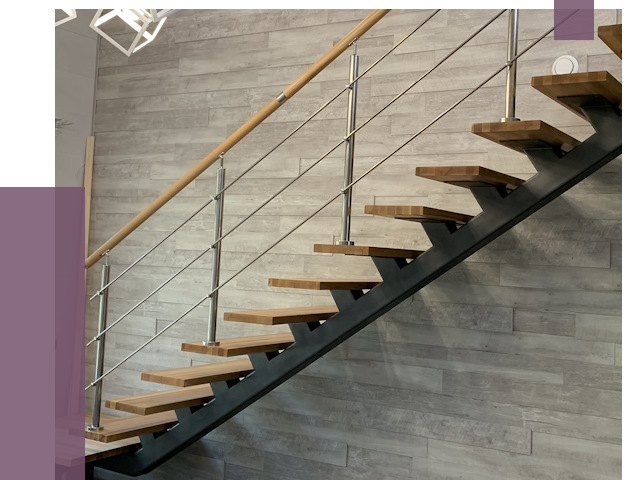 Изготовление лестниц на монокосоуре в Большой Камне от 75550 руб. 