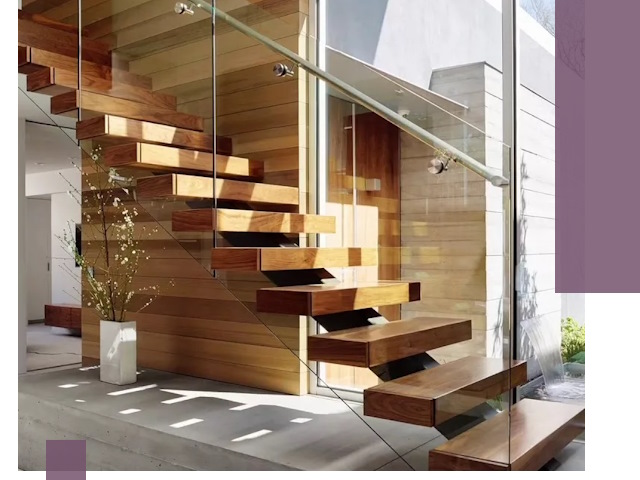 Современные лестницы на заказ в Большой Камне — изготовление и монтаж