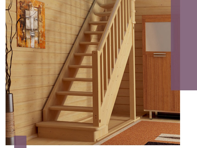 Лестницы эконом класса под ключ в Большой Камне — недорого и быстро