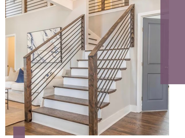 Лестницы для коттеджа под ключ в Большой Камне — изготовление и монтаж