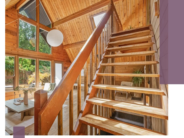 Лестницы для дачи под ключ в Большой Камне — изготовление и монтаж