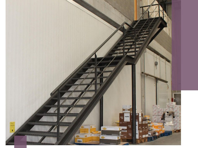 Лестницы для производства в Большой Камне — изготовление и монтаж