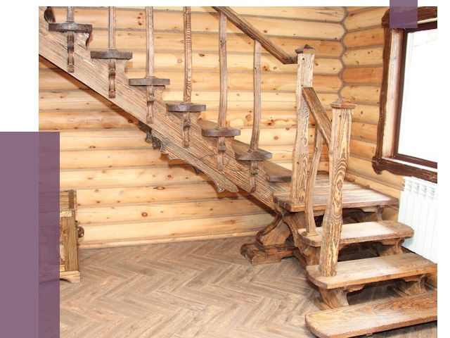 Лестницы в баню в Большой Камне от 18964 руб. — изготовление | ПРОЛЁТ-Бль