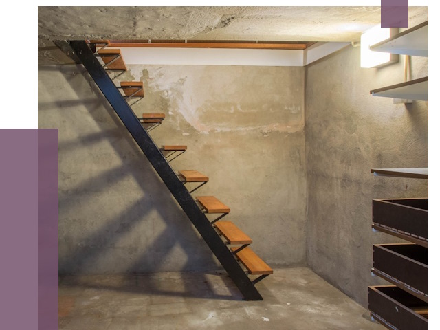 Лестницы в подвал в Большой Камне от 13031 руб. — монтаж | ПРОЛЁТ-Бль