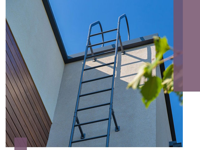 Лестницы на крышу в Большой Камне — изготовление, монтаж, демонтаж