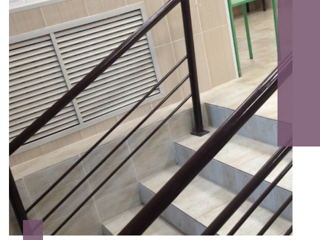 Изготовление перил из металла под ключ в Большой Камне