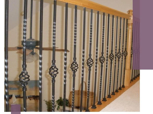Изготовление и монтаж кованных перил в Большой Камне под ключ