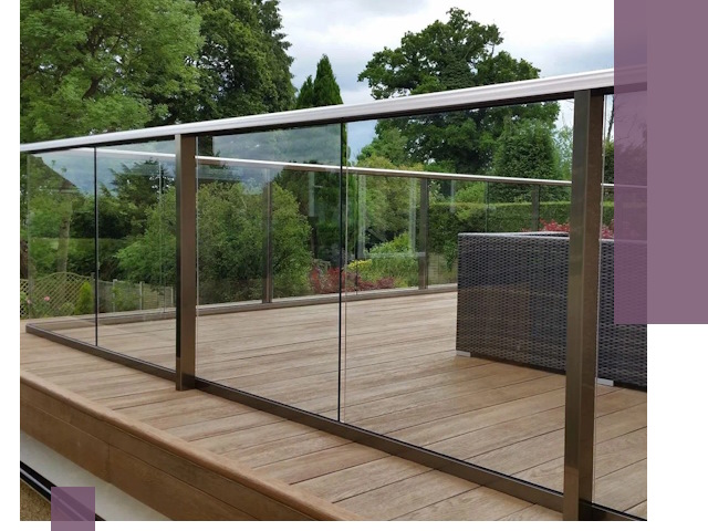 Алюминиевые перила на заказ в Большой Камне — монтаж и гарантия