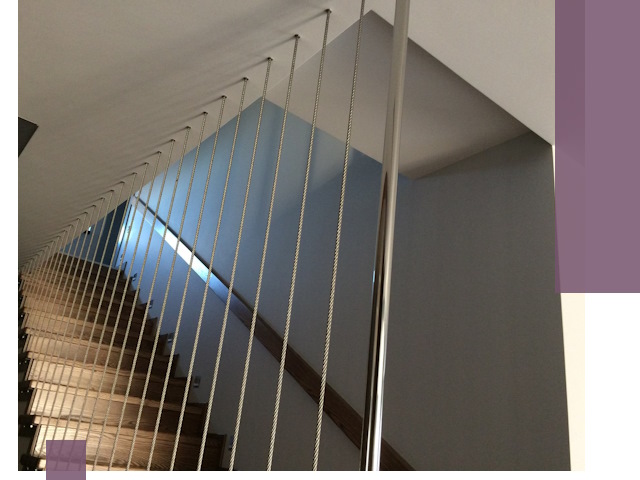 Тросовые перила под ключ в Большой Камне — производство и монтаж