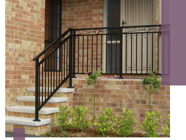 Уличные перила из металла под ключ в Большой Камне