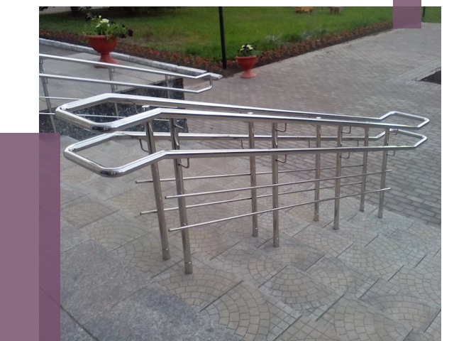 Перила для инвалидов в Большой Камне от 7525 руб. под ключ | ПРОЛЁТ-Бль