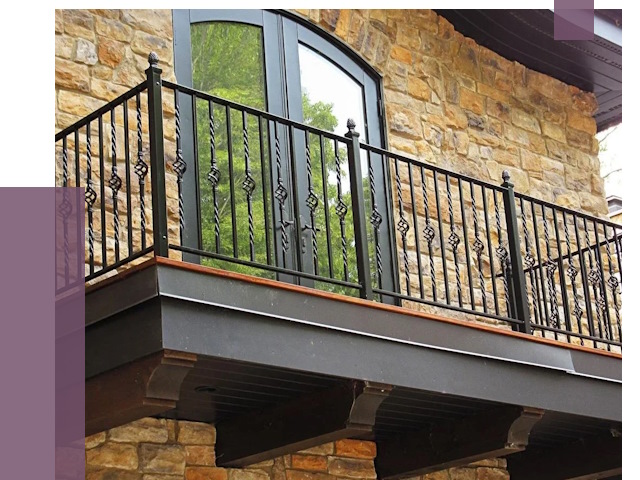Балконные ограждения в Большой Камне от 7961 руб. — купить | ПРОЛЁТ-Бль