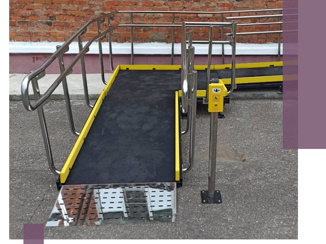 Изготовление наклонных пандусов для инвалидов в Большой Камне