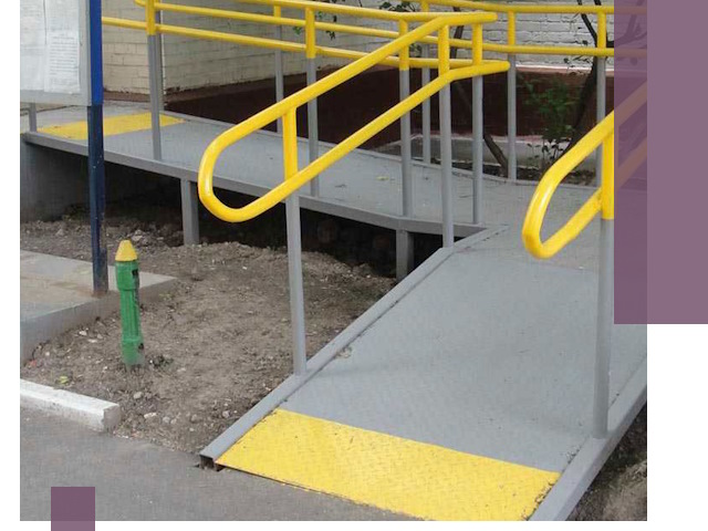 Монтаж пандусов для инвалидов в Большой Камне — быстро и качественно