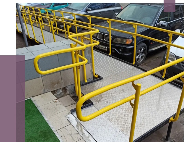 Стационарные пандусы в Большой Камне от 12169 руб. | ПРОЛЁТ-Бль