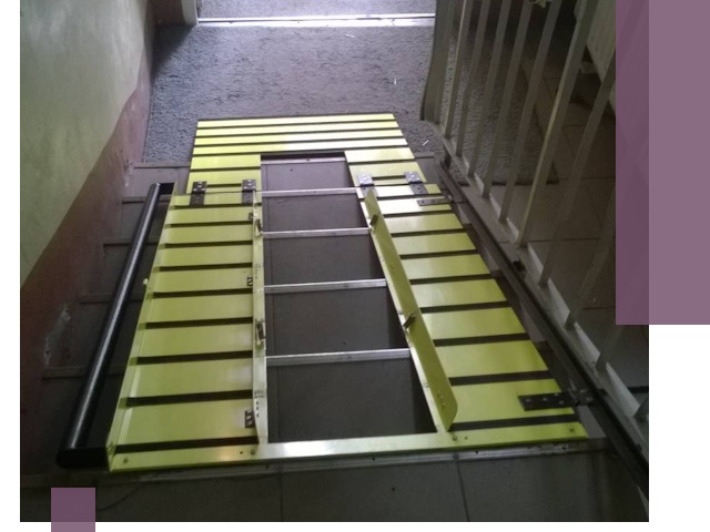 Профессиональный монтаж пандуса в подъезд в Большой Камне