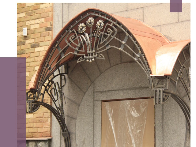 Арочные козырьки в Большой Камне от 14451 руб. 