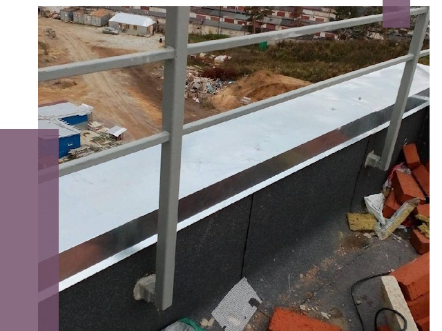 Монтаж парапетов в Большой Камне от 4259 руб.  | ПРОЛЁТ-Бль