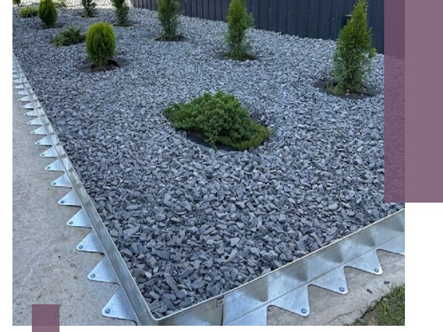 Оцинкованные металлические бордюры под заказ в Большой Камне