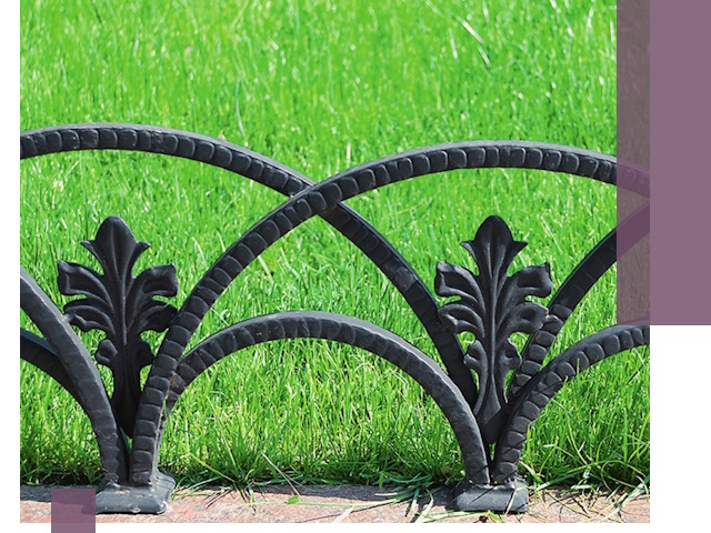 Декоративные металлические бордюры под ключ в Большой Камне