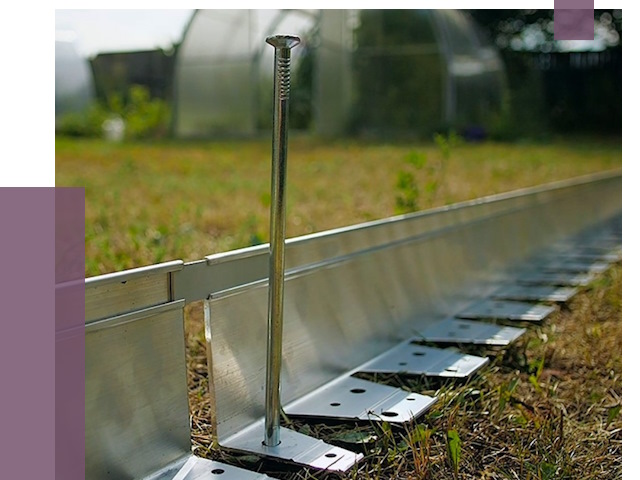 Металлические бордюры для газона в Большой Камне от 4259 руб. | ПРОЛЁТ-Бль