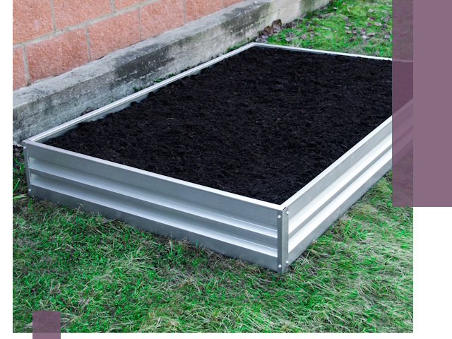 Металлические бордюры для грядок в Большой Камне: прочность и аккуратность