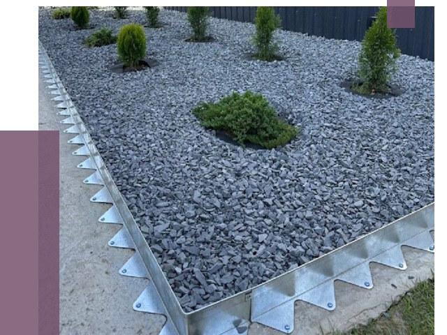 Металлические бордюры для клумб в Большой Камне от 4310 руб.