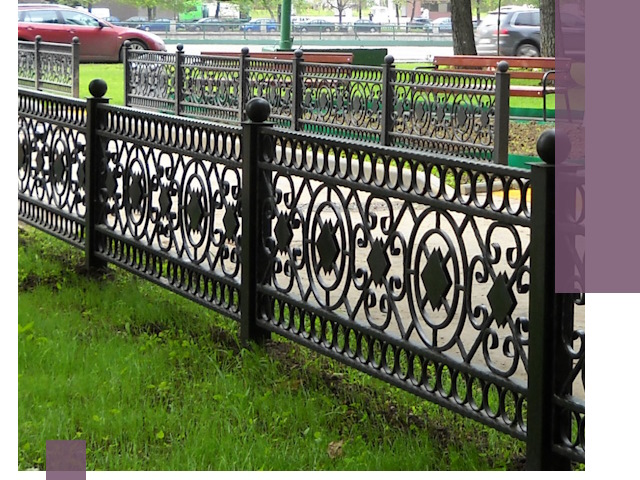 Секционные газонные ограждения под ключ в Большой Камне