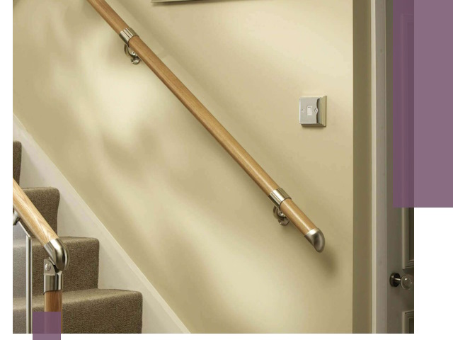 Монтаж пристенных поручней профессионально в Большой Камне