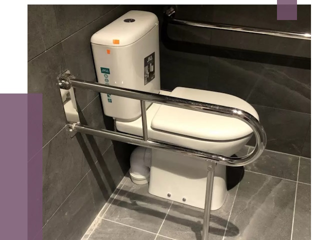 Поручни для санузлов в Большой Камне от 4259 руб.  | ПРОЛЁТ-Бль